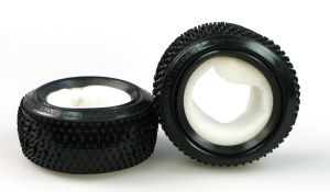 FRONT TYRE+SPONGE (PAIR)